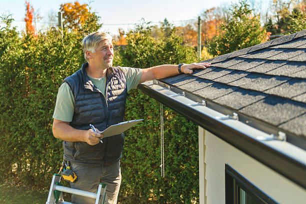Professional Roofing technician working in Clinton, IN